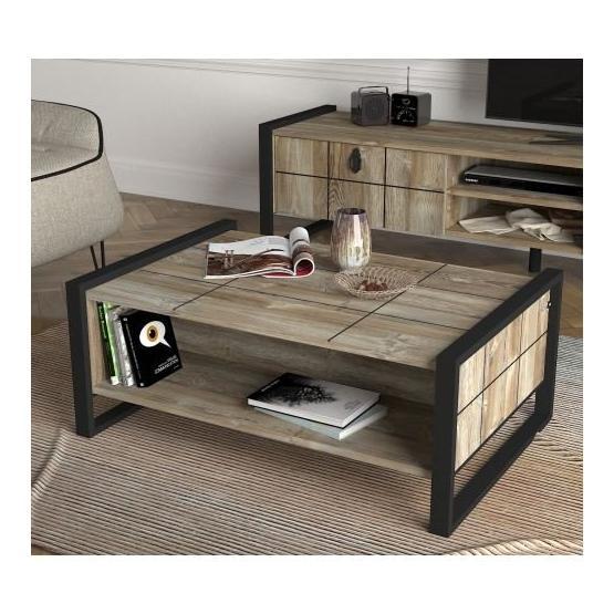 Dekorister Exclusive Lost Patik Metal Orta Sehpa