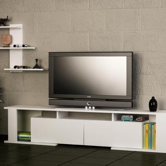 Dekorister Game TV Ünitesi Beyaz Tv Ünitesi / Sehpası Fiyatı