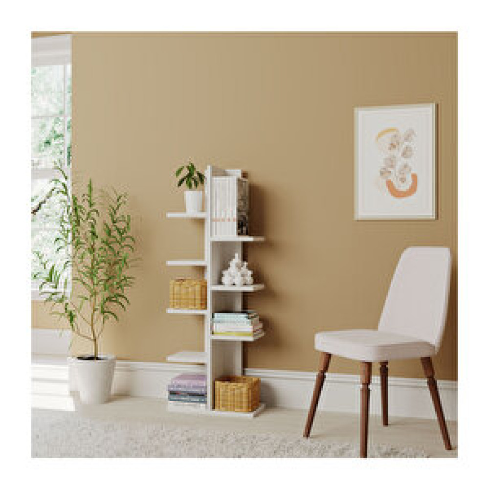 Dekorister Tree Kitaplık Beyaz Kitaplık Fiyatı