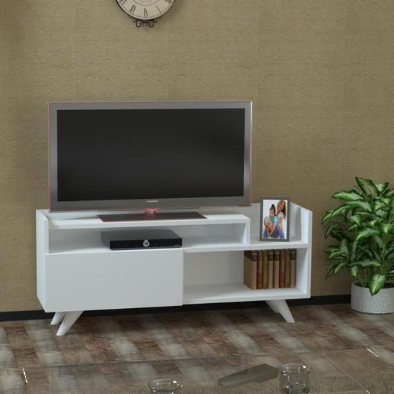 Dekorister Troya TV Ünitesi Beyaz