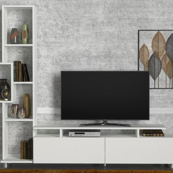 Dekorister Tulip TV Ünitesi Beyaz