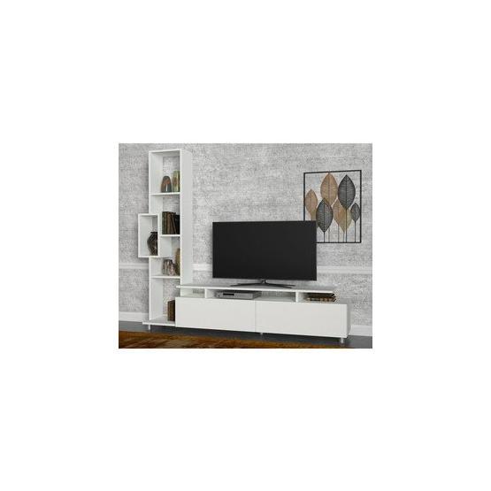 Dekorister Tulip TV Ünitesi Beyaz