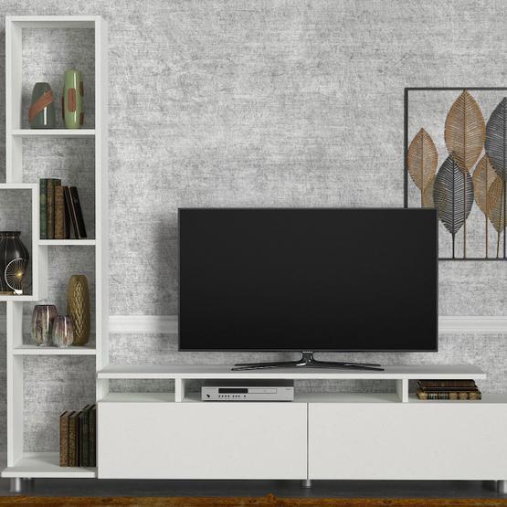 Dekorister Tulip TV Ünitesi Beyaz