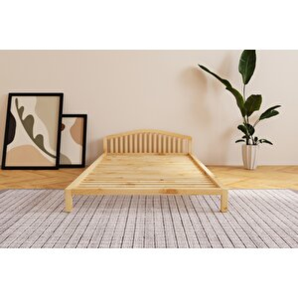Dekoriz Home Alesta Tek Kişilik Doğal Ahşap Karyola Naturel 90x190 cm Karyola Fiyatı