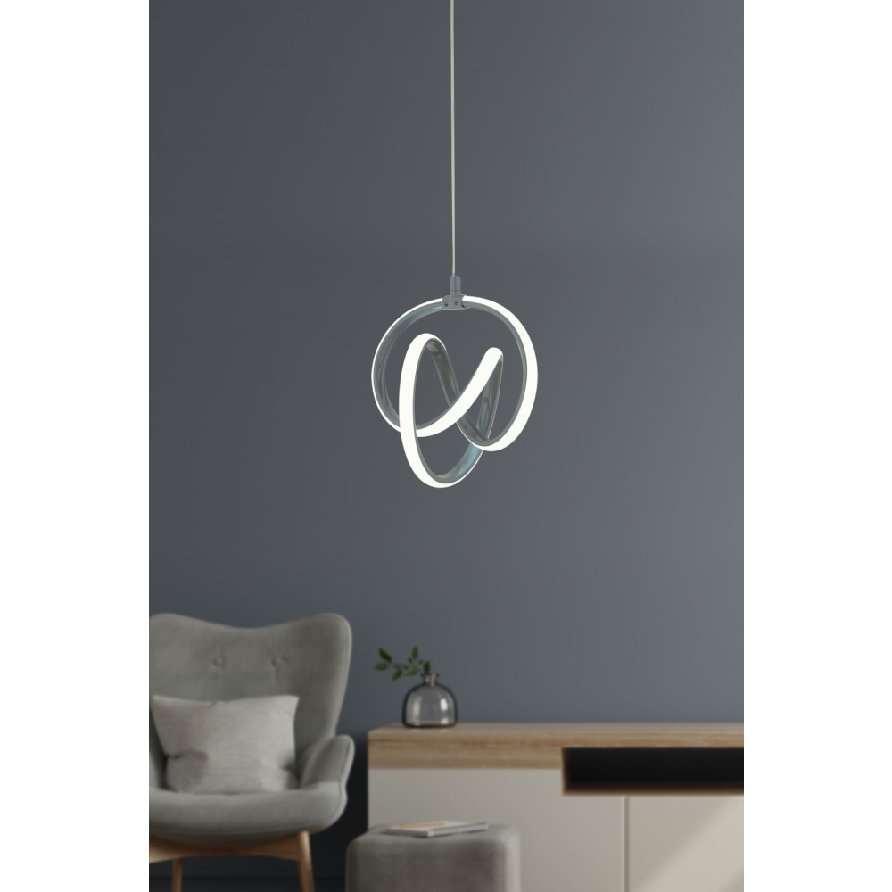 Dekorluna Venita Füme Modern Sarkıt Led Avize Beyaz Işık Salon Mutfak Oda Hol Ledli Avize Avize Fiyatı