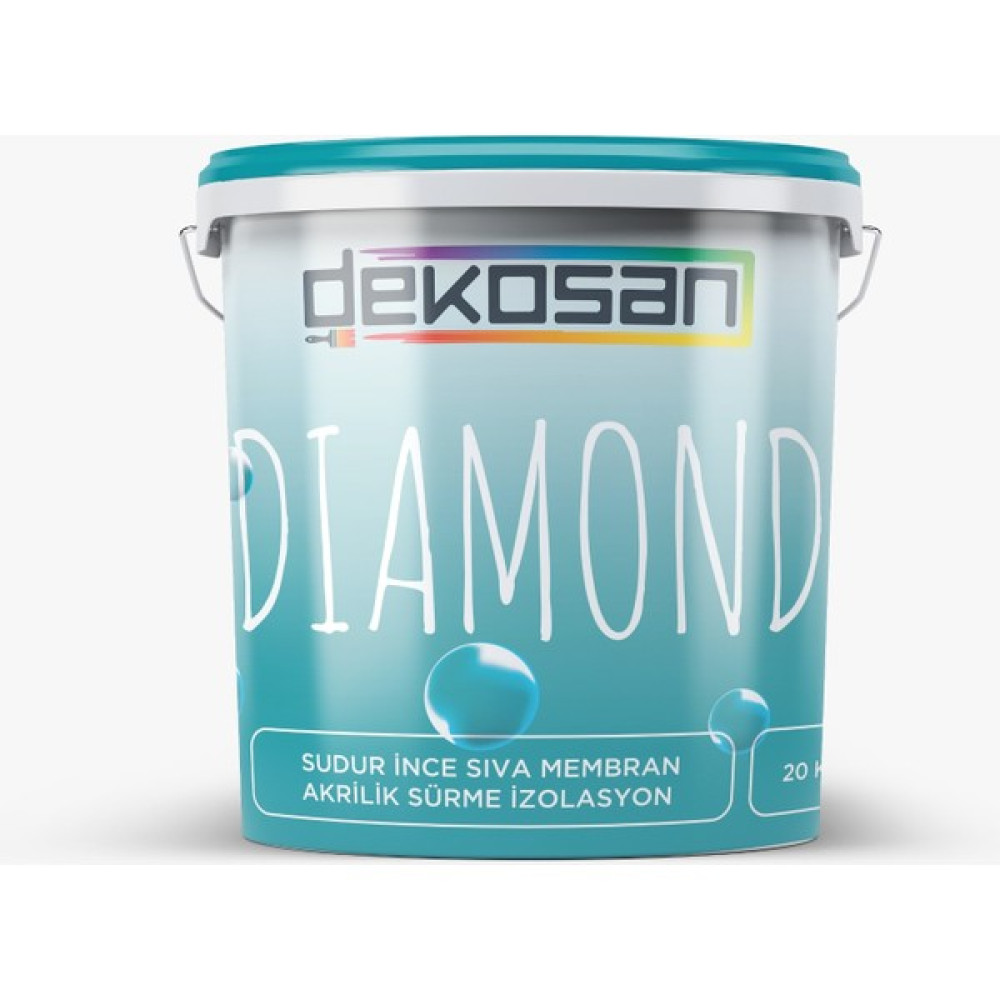 Dekosan Likit Mebran Su Yalıtım Malzemesi - Kırmızı - 5 Kg Dış Cephe Yalıtım Malzemeleri Fiyatı