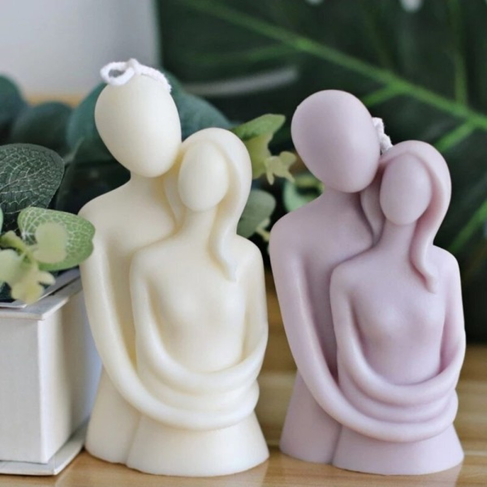 Dekozayn Home Mutlu Çift Mum Kalıbı Sevgililer Gününe Özel Mum Taştozu Silikon Kalıbı Ev & Dekorasyon Aksesuarları Fiyatı