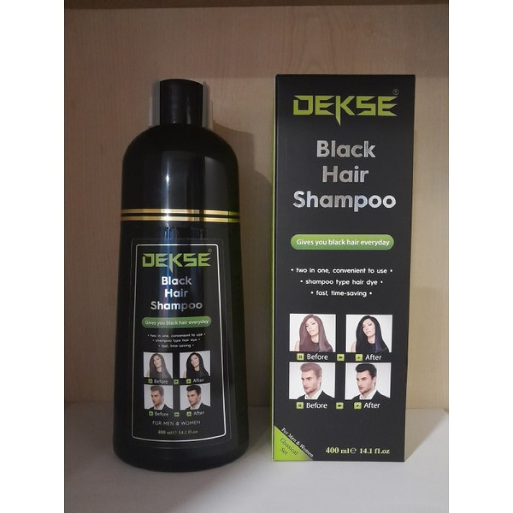 Dekse Black Hair Şampuan 400 ml Beyazları Kapatan Siyah Şampuan Şampuan ve Saç Kremi Fiyatı