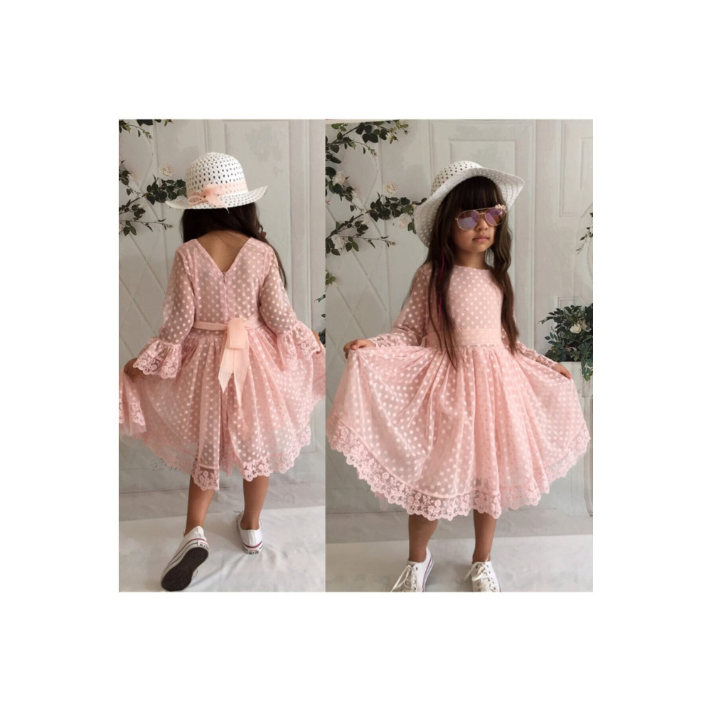 Delfini kids Kız Çoçuk Şapkalı Prenses Model Elbisesi 11 Yaş Beden Elbise Fiyatı