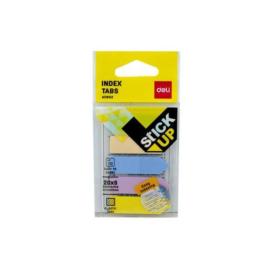 Deli A11902 Sticky Notes 5 Renk 43x12 mm Şerit Yapışkanlı Not Kağıdı Not Defteri & Bloknot Fiyatı