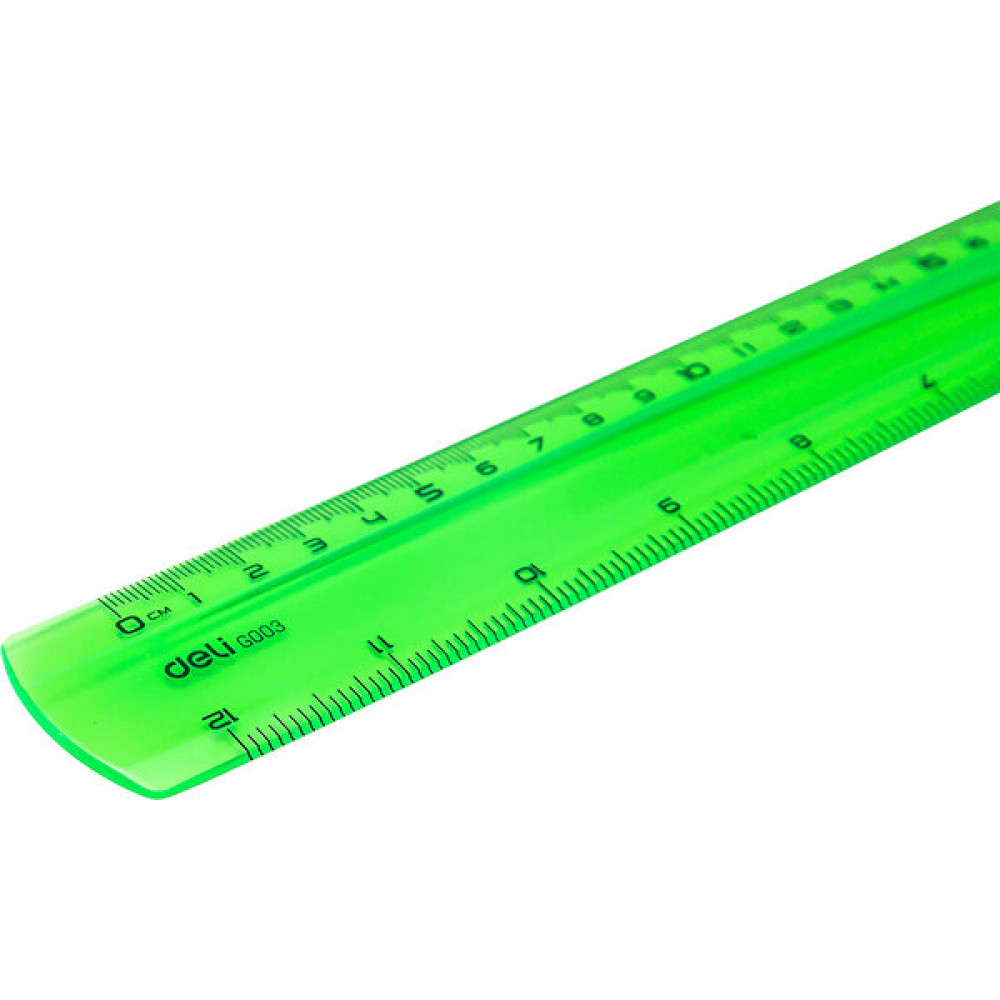 Deli Cetvel Şeffaf Renkli 30CM G00302 Cetvel Fiyatı