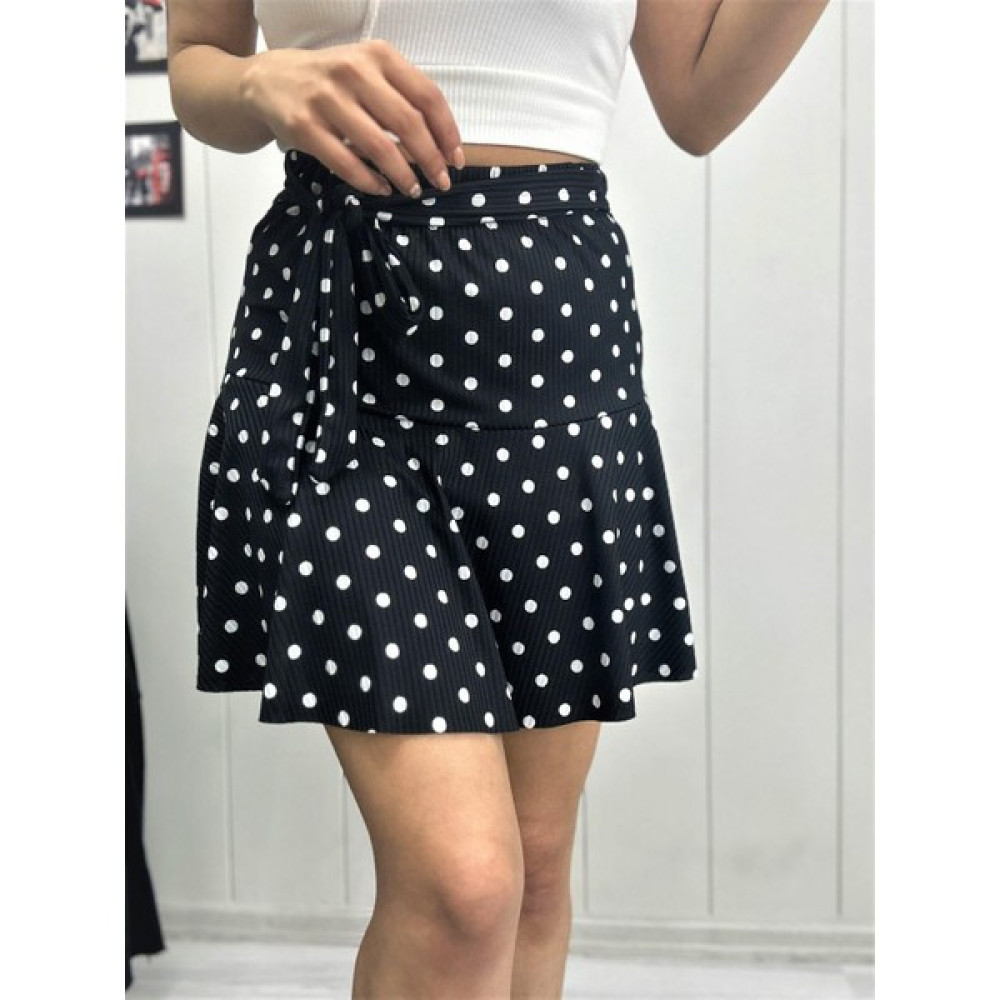 Deli Dolu Moda Kadın Esnek Bel Lastikli Şort Etek Etek Fiyatı
