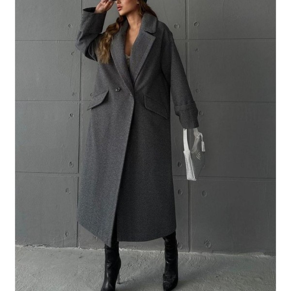 Deli Dolu Moda Kadın Oversize Kapaklı Cep Kaşe Kaban Kadın Kaban Fiyatı