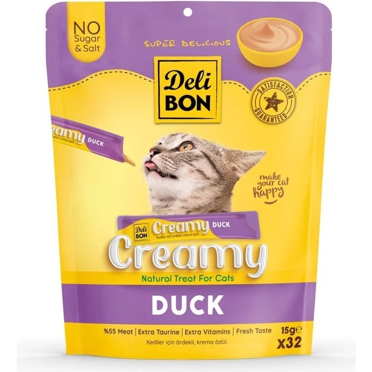 Delibon Creamy Ödül Maması Ördekli 15GR 32LI Paket Diğer Fiyatı