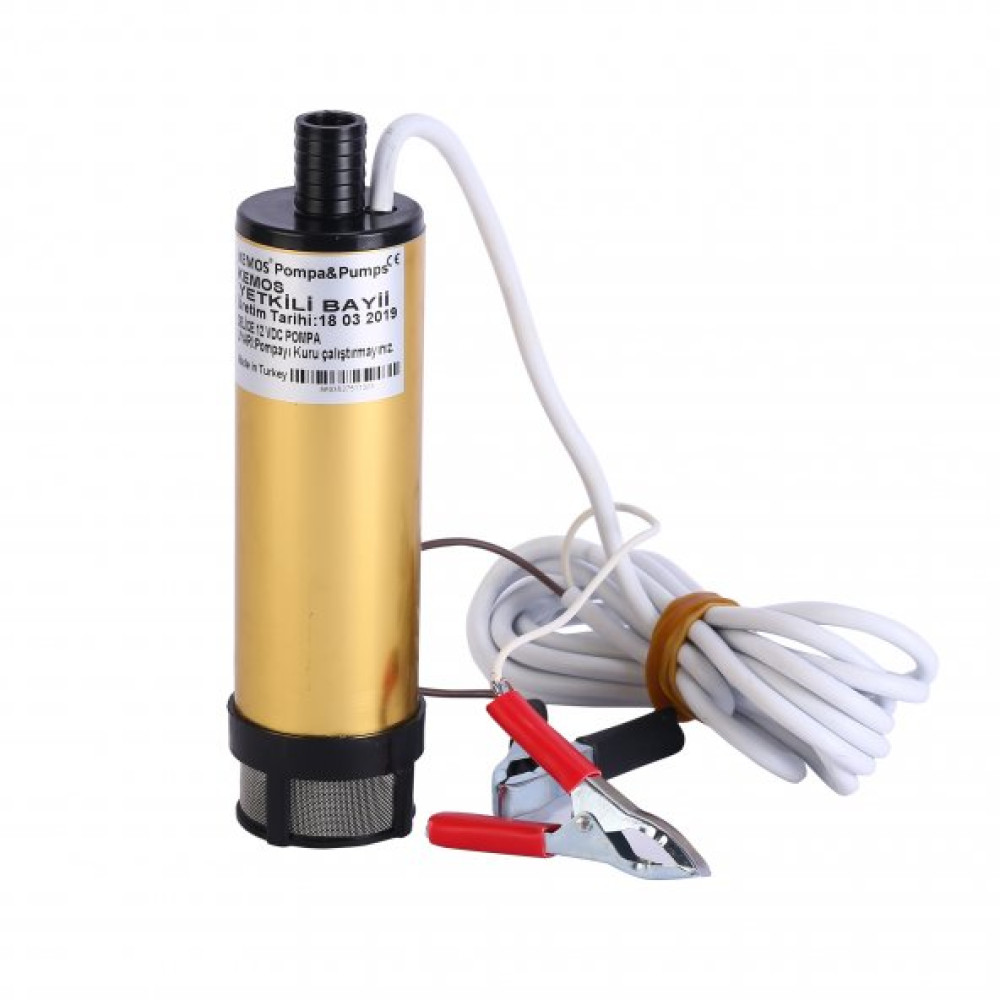 Delice 12 Volt Aluminyum Govde Mazot Pompasi Dalgıç Pompası Fiyatı