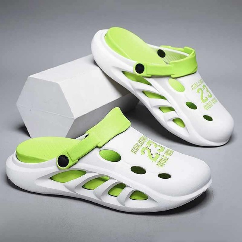 Delik Ayakkabı Erkek Yeni Yaz Kaymaz Spor Terlik Dış Giyim Stepping Plaj Baotou Çift Kullanımlı Sandalet (Yurt Dışından) Erkek Terlikleri ve Sandaletleri Fiyatı