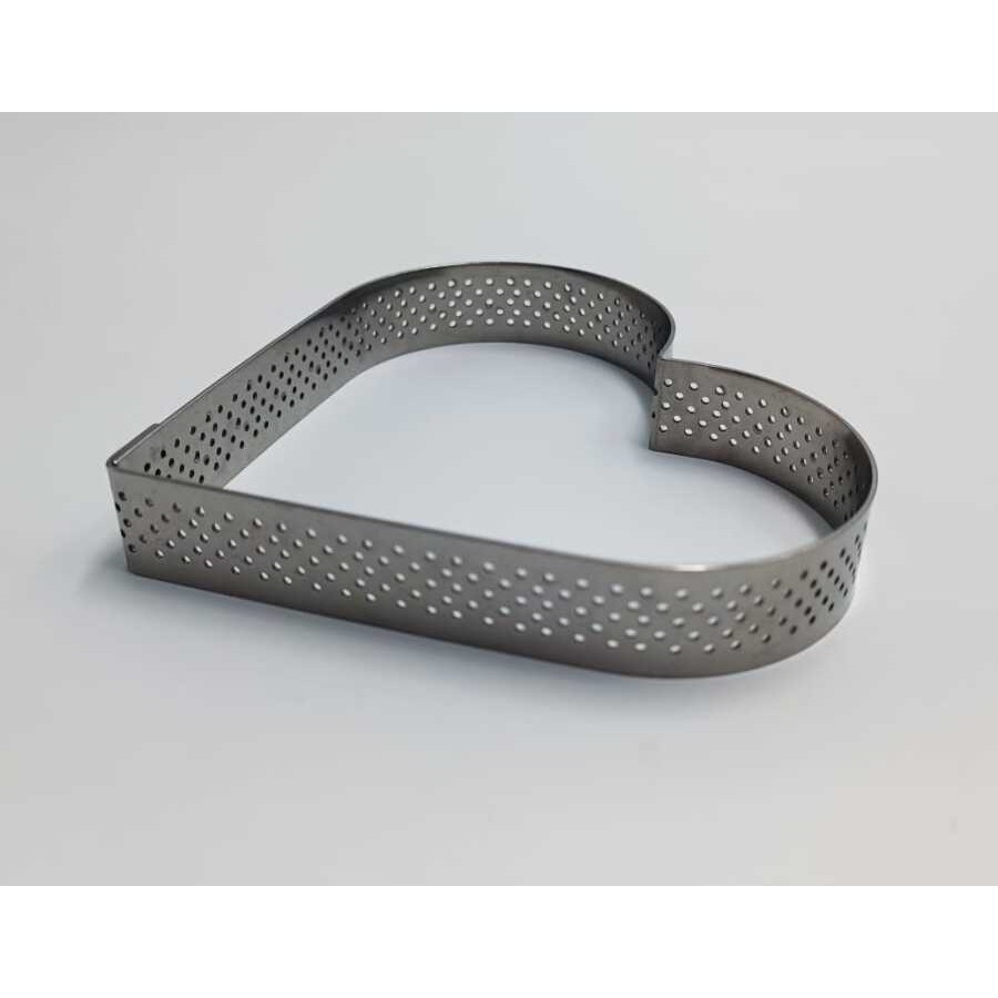Delikli Tart Kalıbı Kalp-2 li-12x10x2 cm - 1 Adet Kek Kalıpları Fiyatı