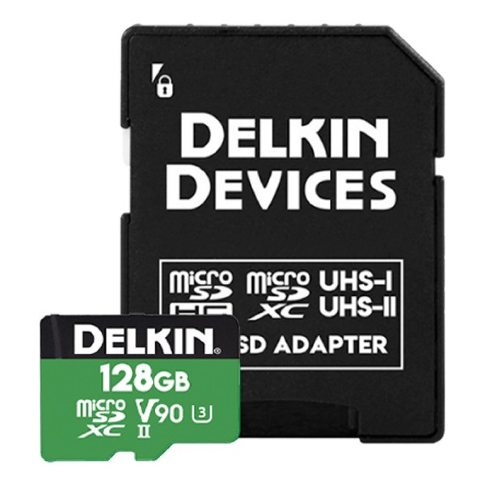 Delkin 128GB Power Uhs-Iı (V90) Micro Sd Hafıza Kartı Hafıza Kartları Fiyatı