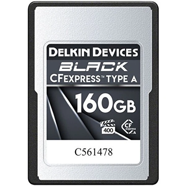 Delkin Devices 160Gb Black CFexpress Type-A Hafıza Kartı Taşınabilir Hard Diskler Fiyatı