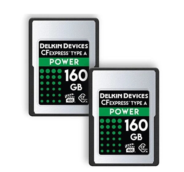 Delkin Devices Dcfxap2X160 160Gb Power CFexpress Type-A Hafıza Kartı (2'li Paket) Taşınabilir Hard Diskler Fiyatı