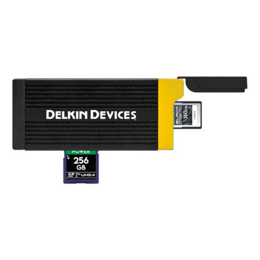 Delkin Devices USB 3.2 Cfexpress™ Type A & Sd Uhs-Iı Hafıza Kartı Okuyucu - Siyah Hafıza Kartları Fiyatı