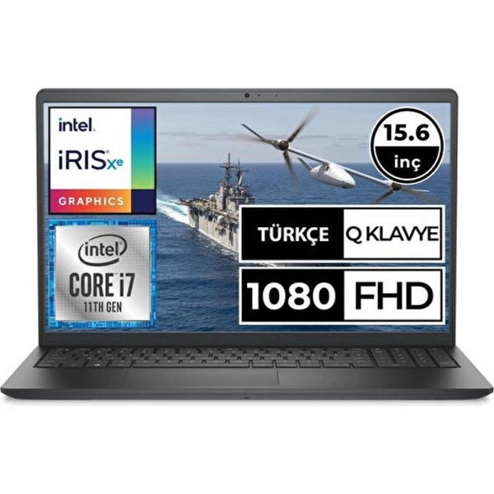 Dell Vostro 3510 N8068Vn3510U-16 Intel Core i7 1165G7 15.6" 16 GB RAM 512 GB SSD Ubuntu Notebook Dizüstü Bilgisayar Fiyatı