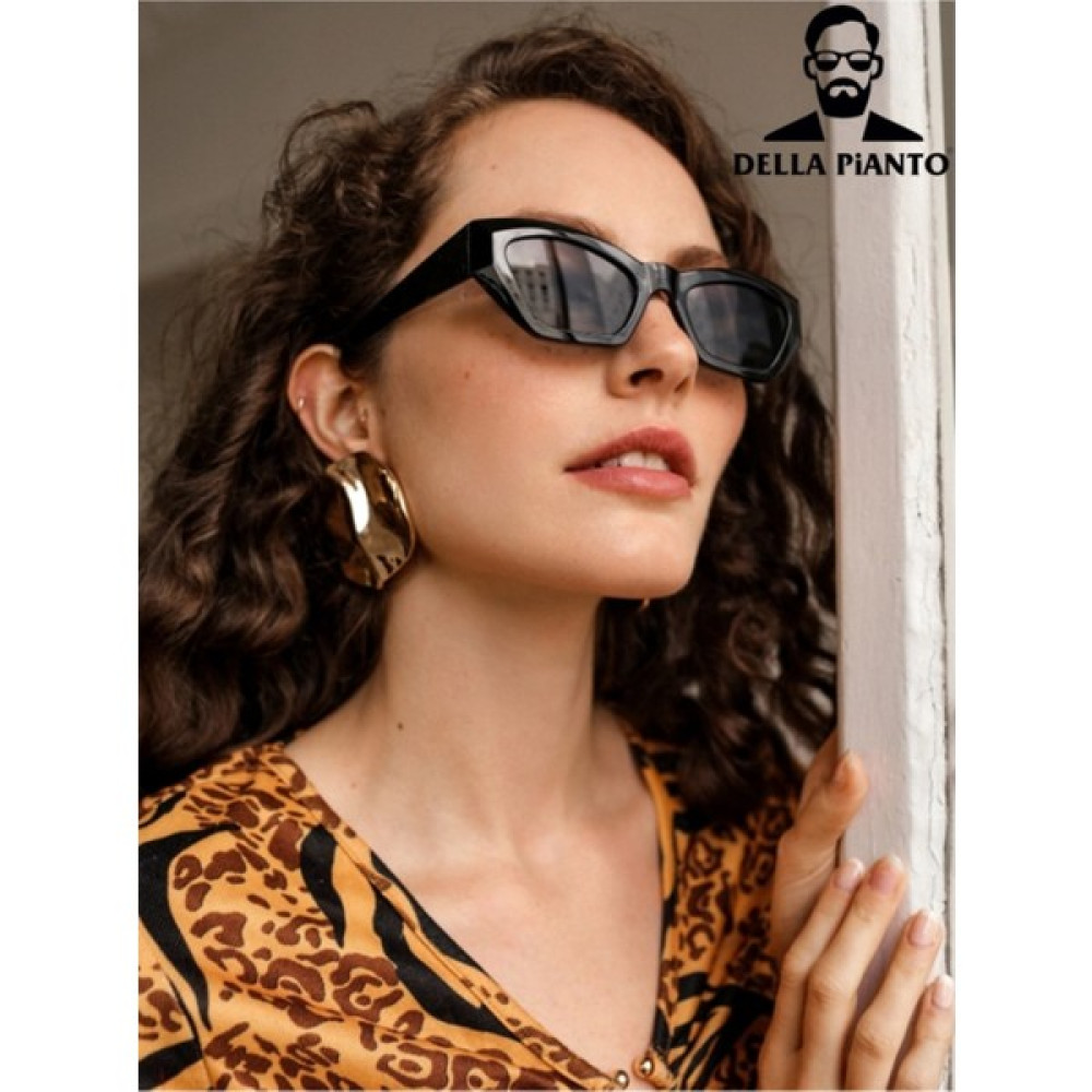 Della Pianto Unisex Vintage Güneş Gözlüğü Siyah Unisex Güneş Gözlükleri Fiyatı