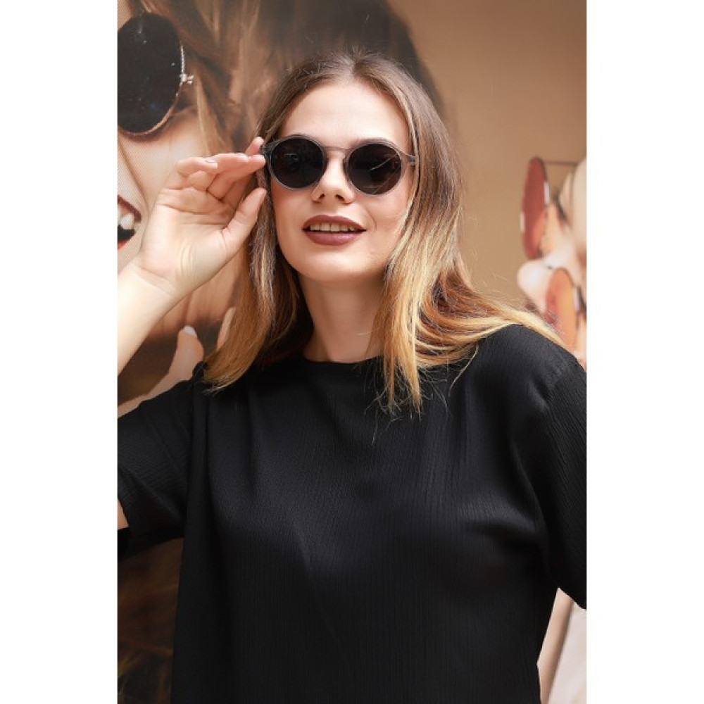 Della Pianto Unisex Volin Black Güneş Gözlüğü GM2119 - Şeffaf - Siyah Unisex Güneş Gözlükleri Fiyatı
