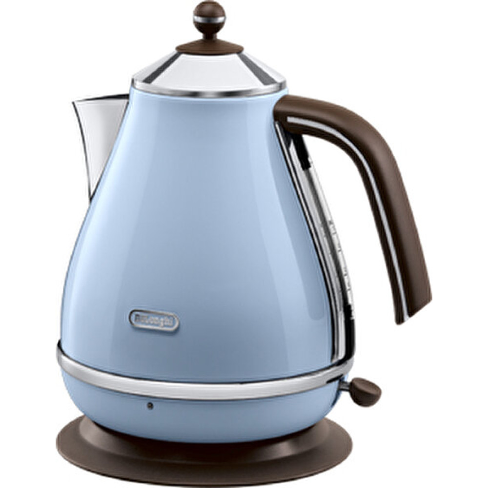 Delonghi Kbov.2001.Az Icona Vintage Serisi 1.7 L Açık Mavi Gizli Rezistanslı Kettle Su Isıtıcıları / Kettle Fiyatı