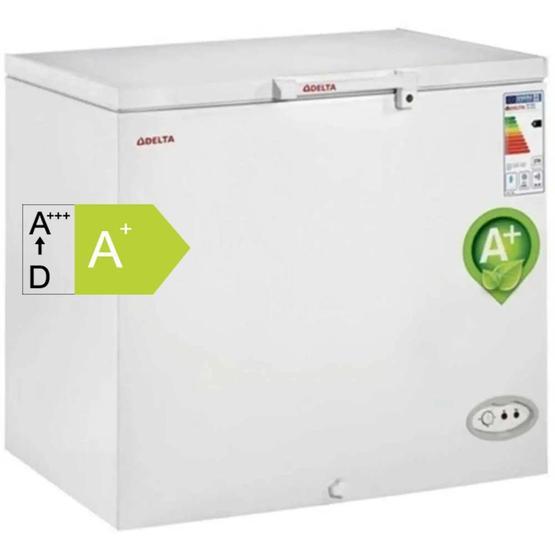 Delta DCF 280 D A + Sınıfı 280 lt Sandık Tipi Derin Dondurucu Beyaz Derin Dondurucular Fiyatı