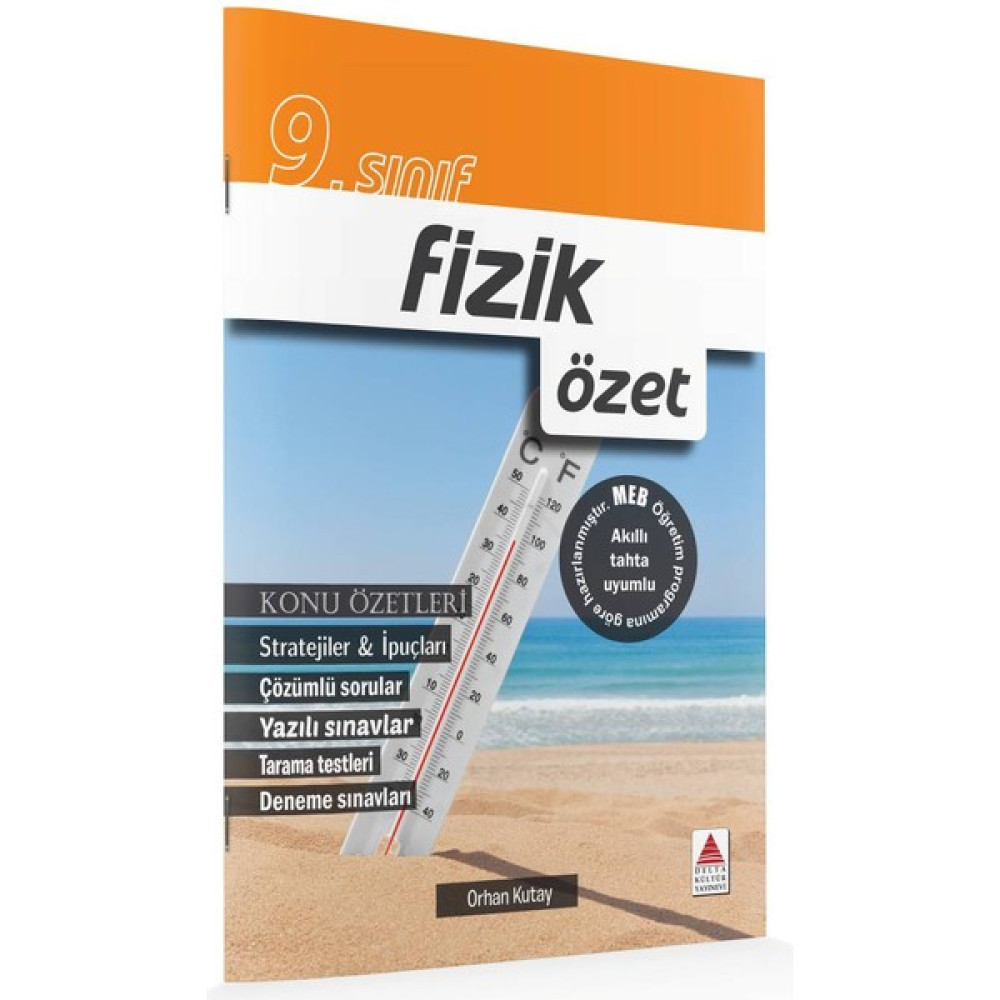 Delta Kültür Basım Yayın 9. Sınıf Fizik Özet - Orhan Kutay Fizik Fiyatı