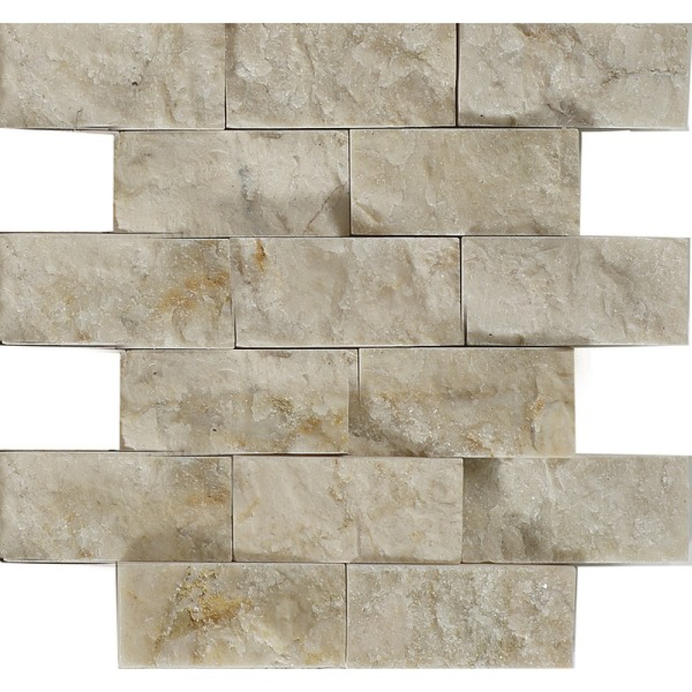 Delta Stone Collections Bej Mermer Patlatma Taş 4,8 x 10 cm Dış Cephe Yalıtım Malzemeleri Fiyatı