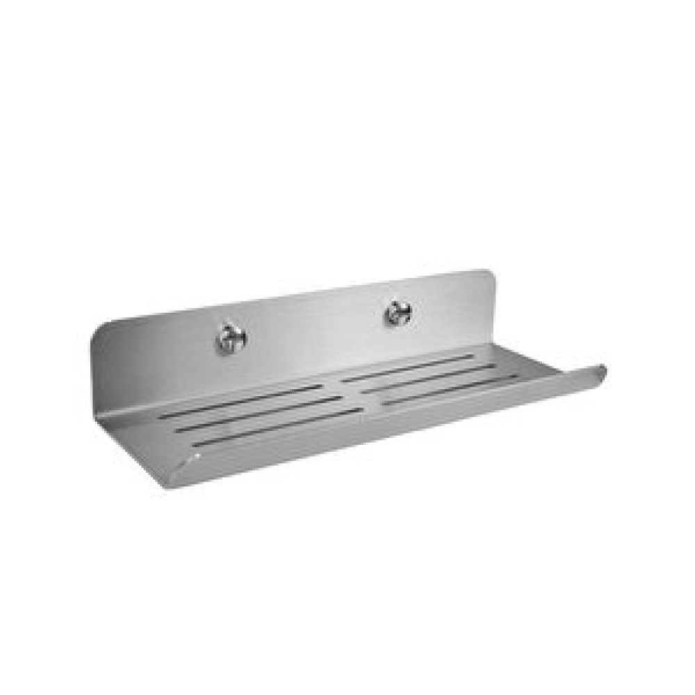 DELTAHOME Paslanmaz Çelik 24cm Banyo Duş Rafı Vidalı Montaj Model: München Banyo Rafı Fiyatı
