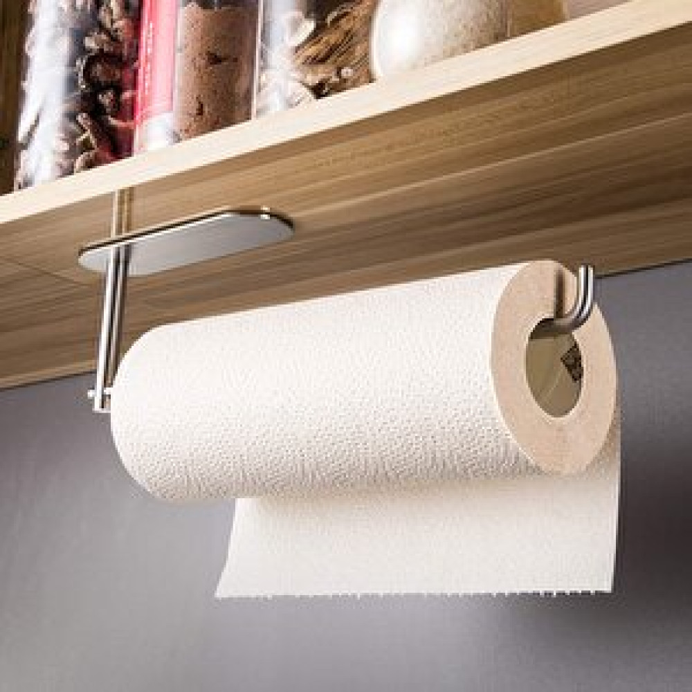 DELTAHOME Paslanmaz Çelik Kağıt Rulo Havluluk - Yapışkan Bant İle Anında Kolay Montaj - Vida Yok Delmek Yok! Banyo Askılık Fiyatı