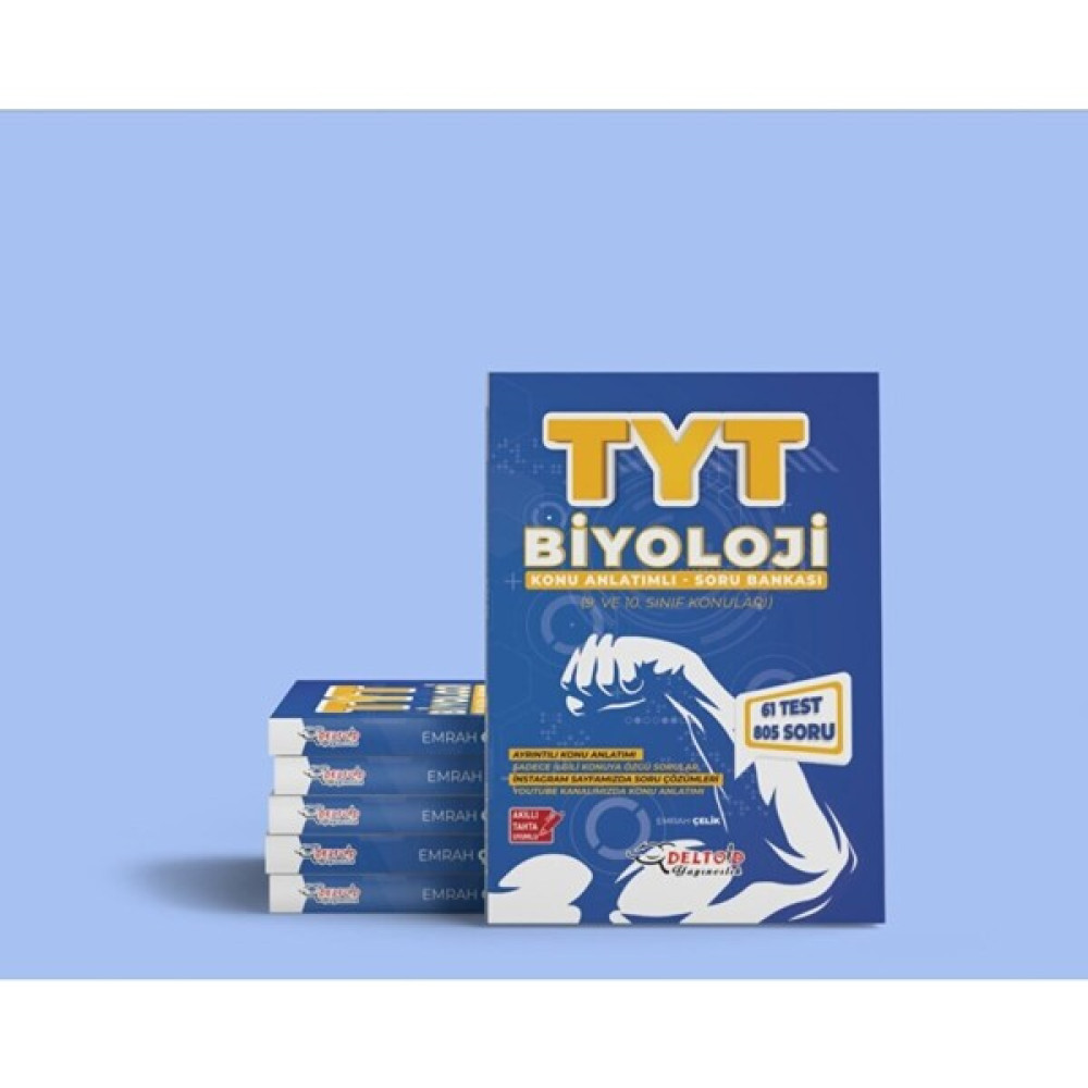 Deltoid Yayınları TYT Biyoloji Konu Anlatımlı Soru Bankası Temel Yeterlilik Testi (TYT) Fiyatı