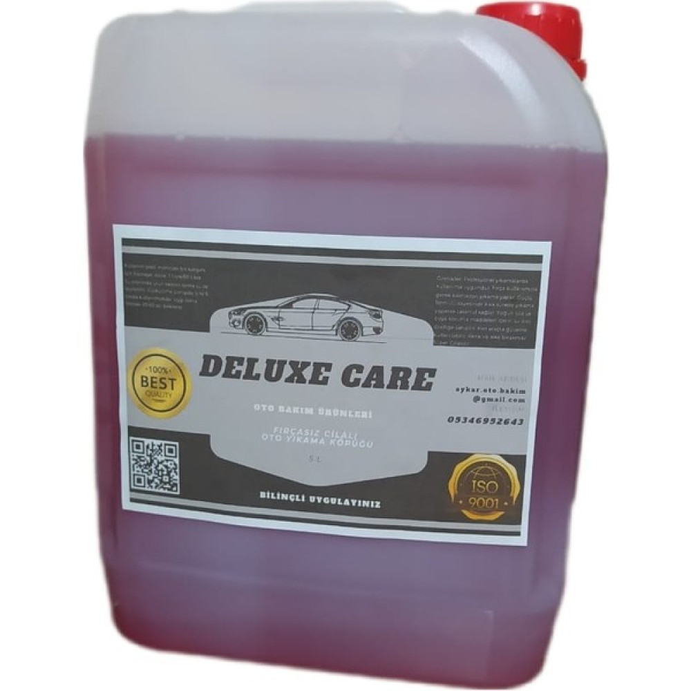 Deluxe Care Cilalı Fircasız Oto Yıkama Köpüğü 5kg Oto Yıkama Ürünleri Fiyatı