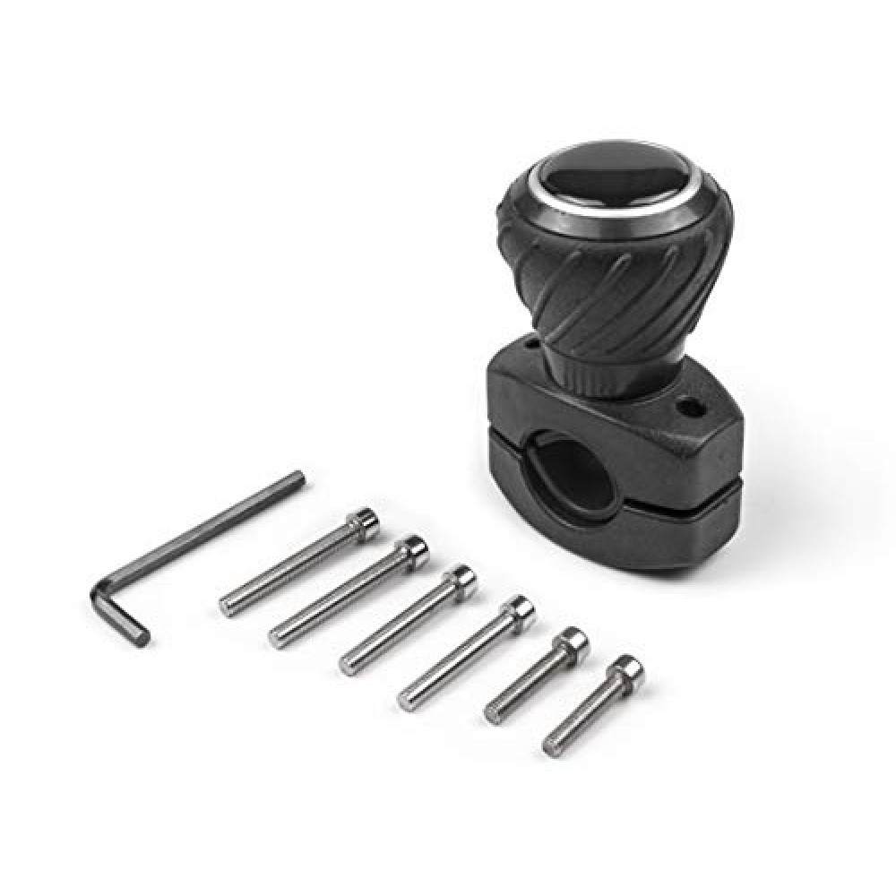 Deluxe Steering Wheel Power Handle Spinner Knob - Universal Steering Wheel Fit for Cars, Trucks, Tractors, Mowers, Forklifts, etc