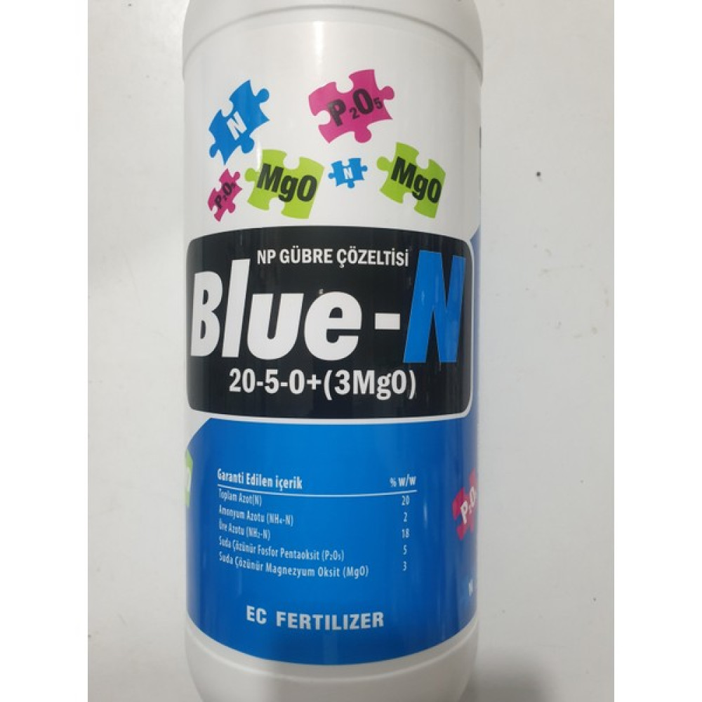 Demagro Blue-N 20-5-0+(3mgo) Sıvı Azo, Fosfor, Magnezyumlu Gübre 1 Lt Oto Boyaları Fiyatı