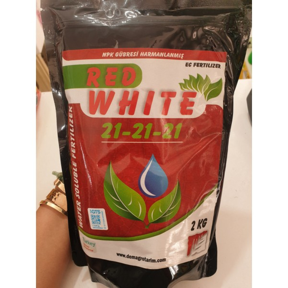 Demagro Redwhıte 21-21-21 Npk Toz Gübre 2 Kg - 1 Oto Boyaları Fiyatı