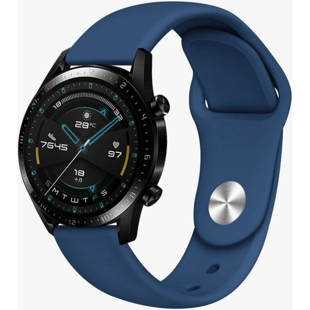 Demakay Samsung Galaxy Watch Active2 40MM ve 44MM Uyumlu Soft Design (20MM) Kordon - Gece Mavisi Giyilebilir Teknoloji Aksesuarları Fiyatı