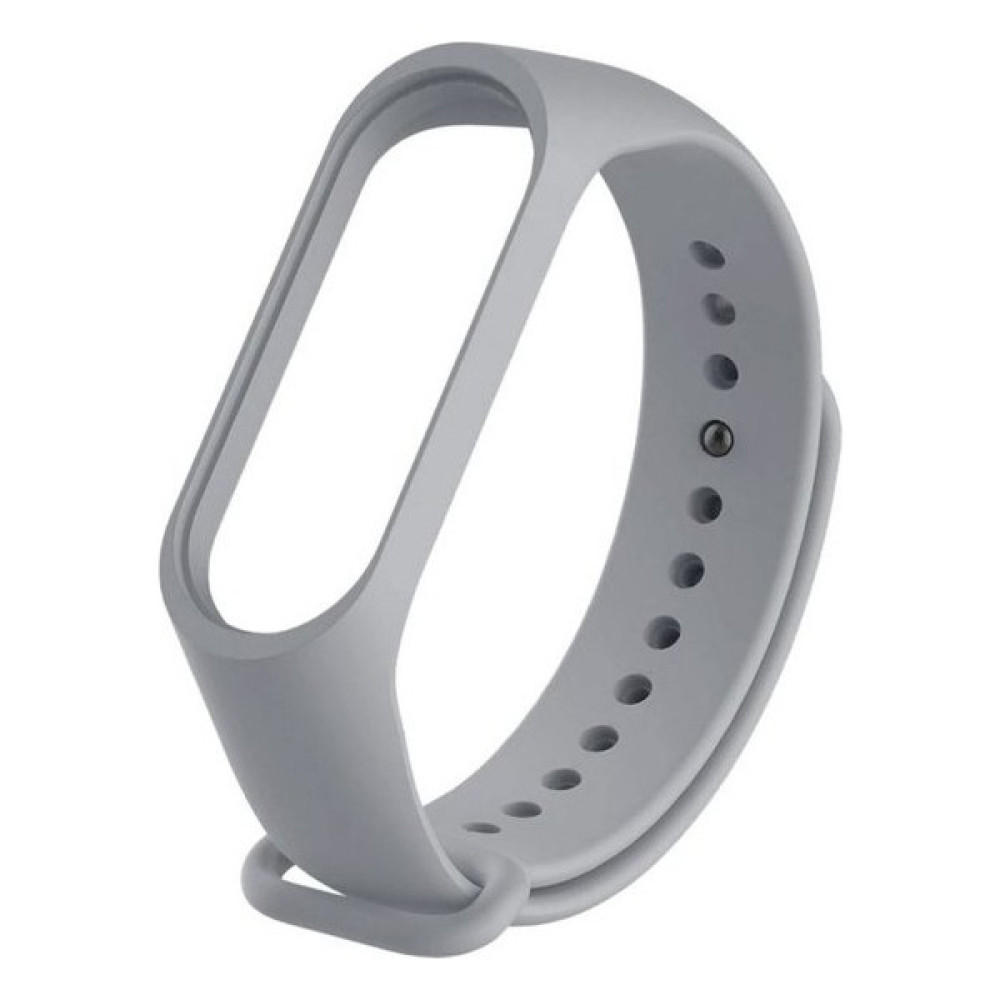 Demakay Xiaomi Mi Band 3 / Mi Band 4 Uyumlu Silikon Kordon - Gri Giyilebilir Teknoloji Aksesuarları Fiyatı