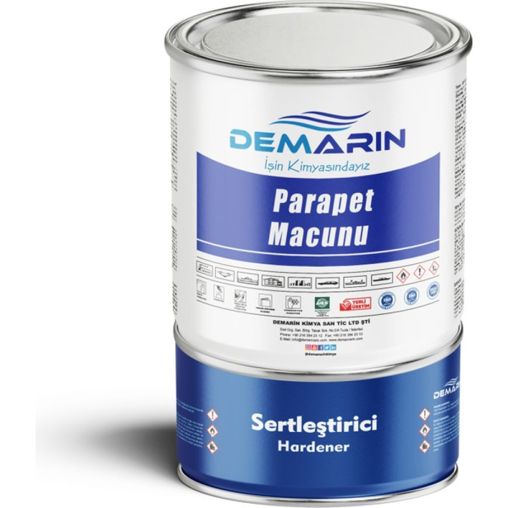 Demarin Parapet Macunu (Dolgu ve Kalafat Macunu) - 4 kg Boya Malzemeleri Fiyatı