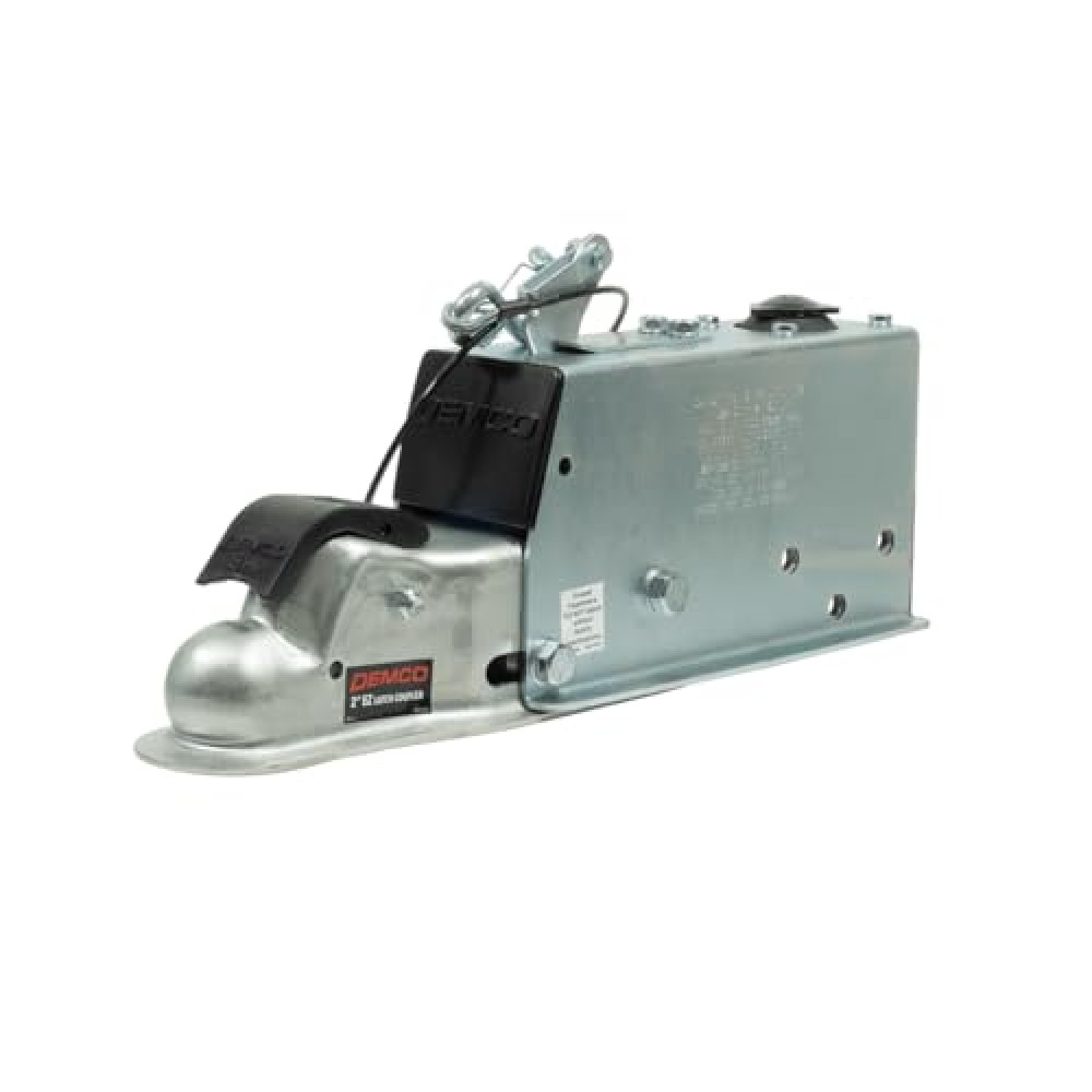 Demco DA70 Surge Brake Actuator for Hydraulic Drum Brakes 7K EZ-Latch 2"" Ball (8705001), Silver
