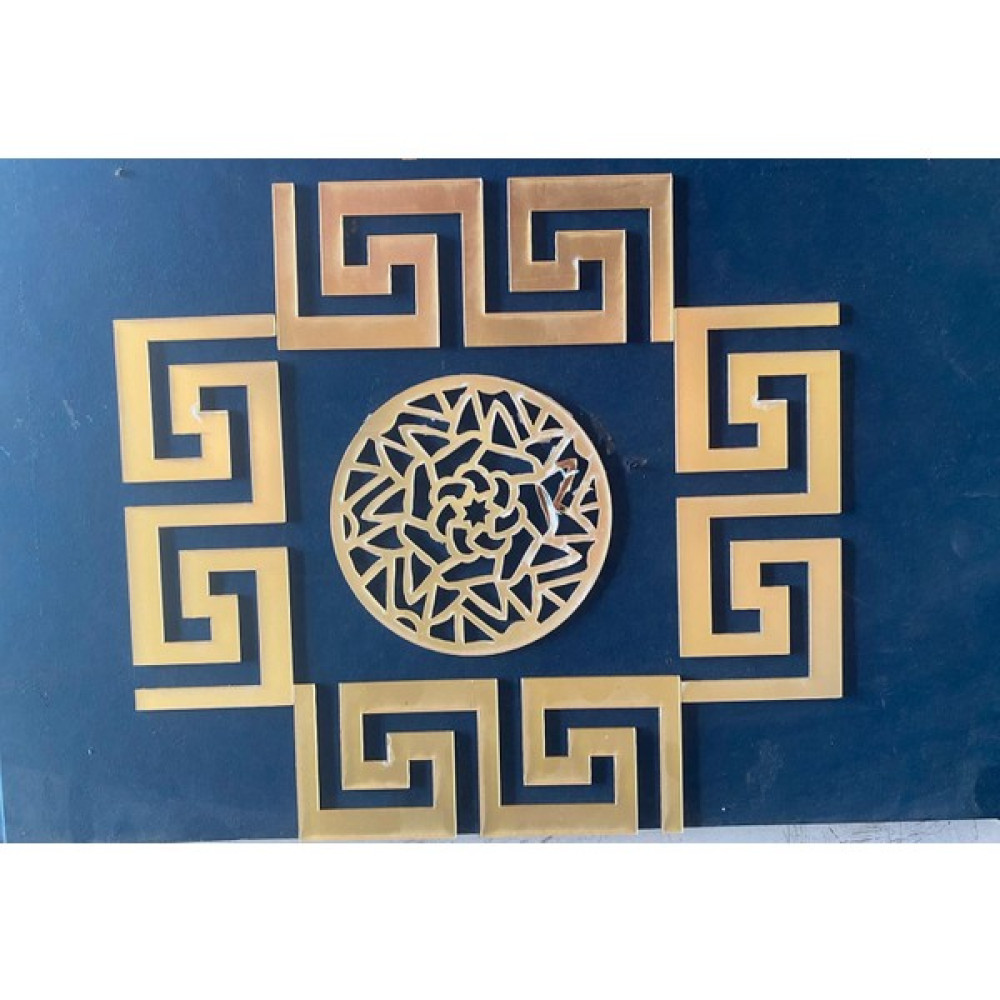 Demdekor Labirent Bordür 20 Adet 5X12 Plexi Dekoratif Gold Ayna (8x5 cm Ölçülerinde 1 Adet Kelebek Hediye) Ayna Fiyatı
