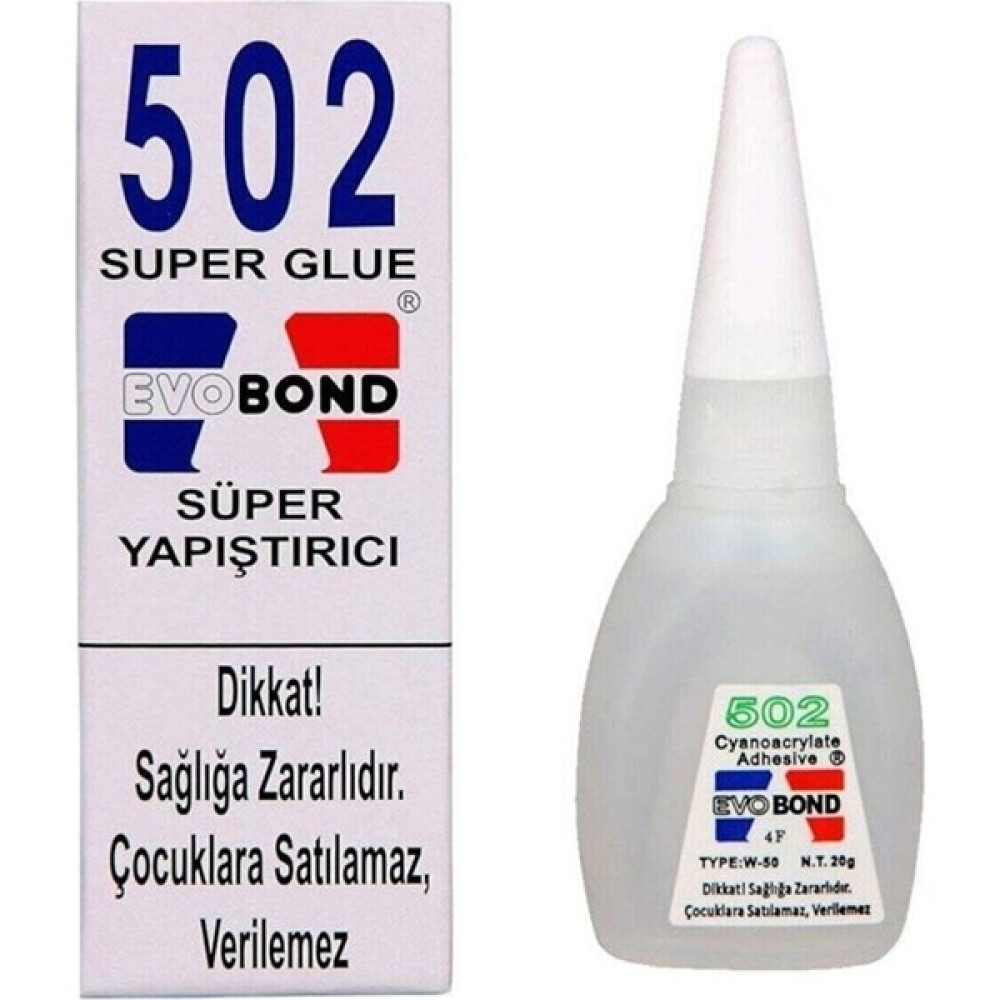 Demdem Evobond 502 Japon Yapıştırıcısı Süper Glue 20 gr - 1 Adet Nalburiye & Hırdavat Fiyatı