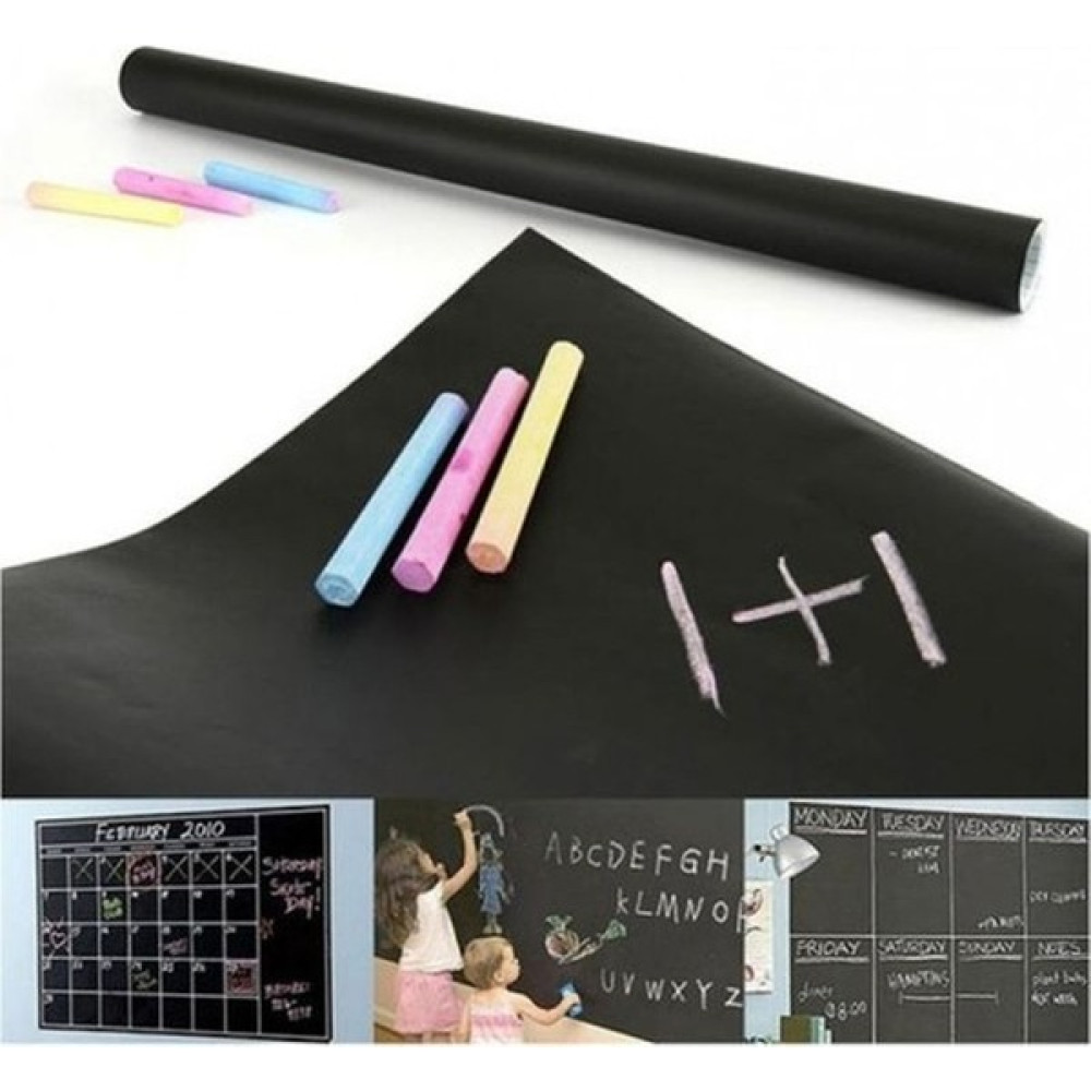 Demdem Go Yapışkanlı Kara Tahta Sticker Blackboard Yazı Tahtası Kalemi Fiyatı