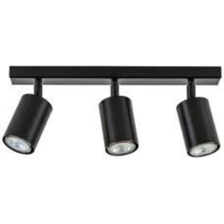 Demet Habek My Lights Mylights Siyah 60 cm Üçlü LED Avize LED Spot Hareketli Ampul Dahil Günışığı - Beyaz - 1 Avize Fiyatı