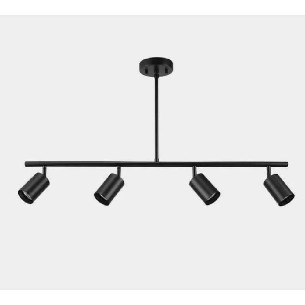 Demet Habek My Lights Mylights Siyah Dörtlü LED Avize LED Spot Harekeli Avize Panasonıc Aplullü Avize Fiyatı