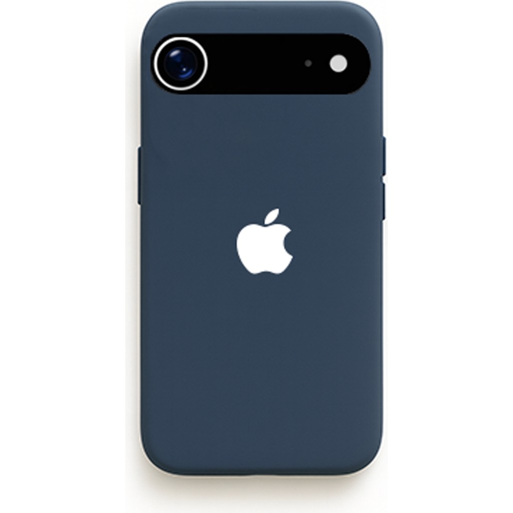 Demina iPhone 17 Air Uyumlu Beyaz Logo Baskılı Içi Kadife Lansman - Lacivert Cep Telefonu Fiyatı