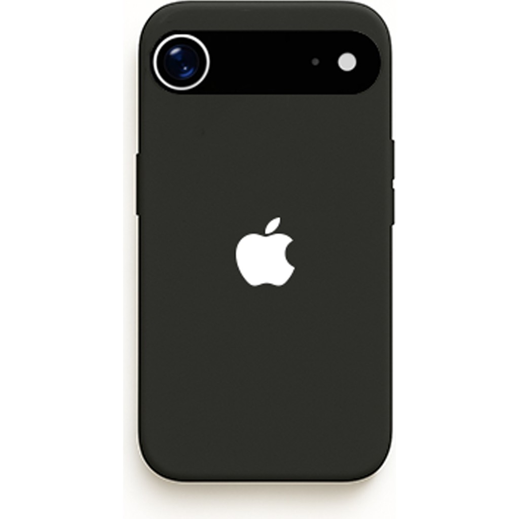 Demina iPhone 17 Air Uyumlu Beyaz Logo Baskılı Içi Kadife Lansman - Siyah Cep Telefonu Fiyatı